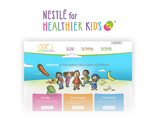 NESTLÉ ELEARNING PLATFORM - HEALTHY KIDS CARIBBEAN