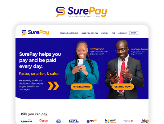 SUREPAY REGIONAL REBRAND